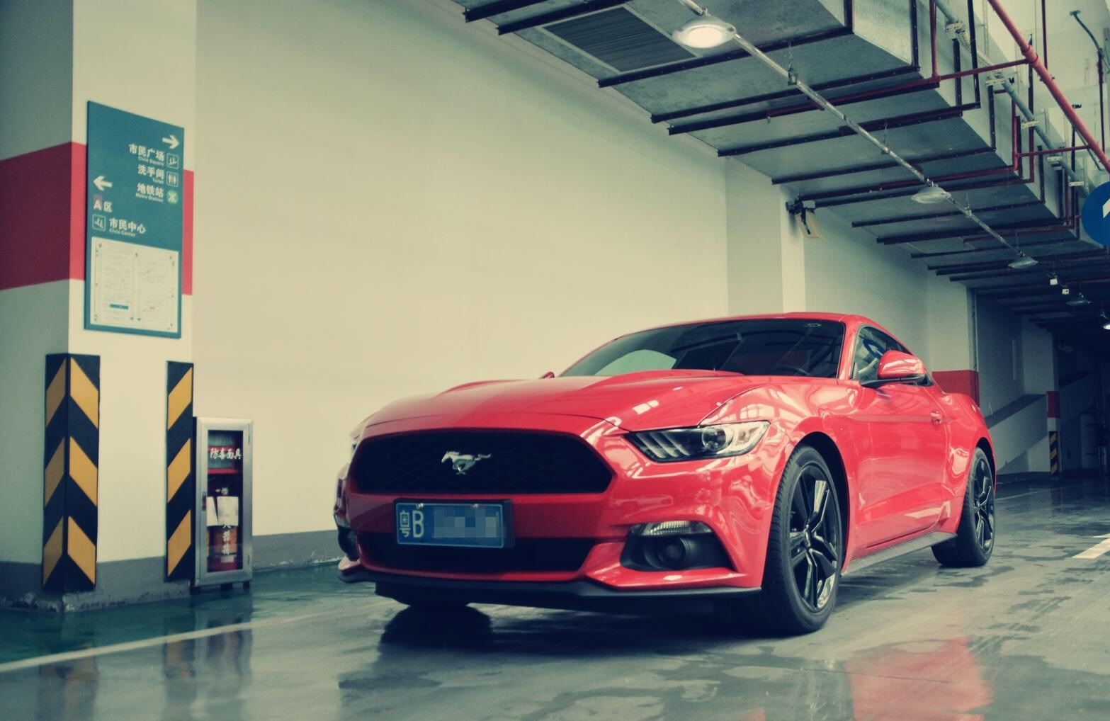 福特野马2.3t野驴,福特野马2.3帅气视频