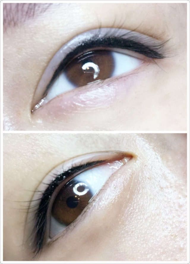 半永久美瞳线褪色方法,半永久教育学院美瞳线教学