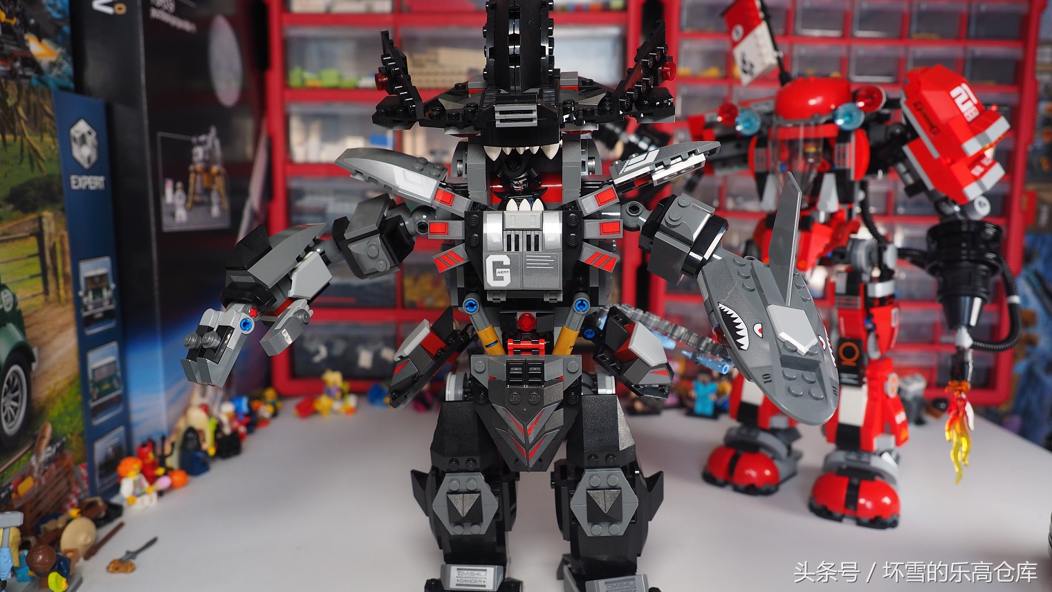 乐高幻影忍者时光机甲巨蛇测评,乐高幻影忍者大电影黑暗霸王机甲