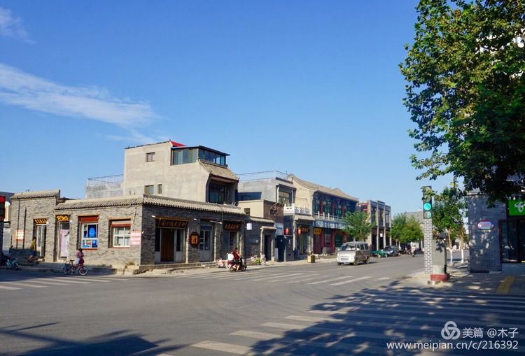 一花一叶总关情,一辆单车游古城,美哉正定!