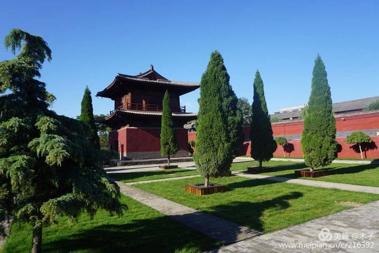 一花一叶总关情,一辆单车游古城,美哉正定!