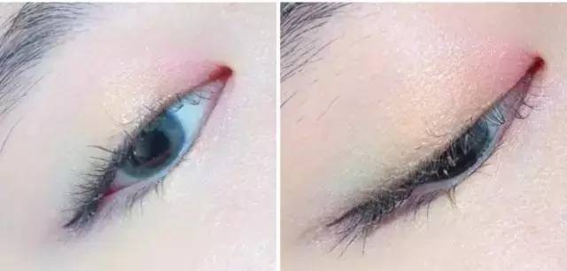 丹凤眼单眼皮内双怎么画眼妆,单眼皮肿眼泡内双截断式眼妆