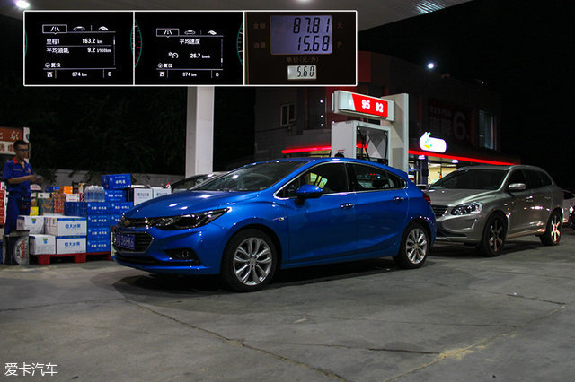 舒适性和运动性都好的车,雪佛兰科鲁兹2014两厢油耗