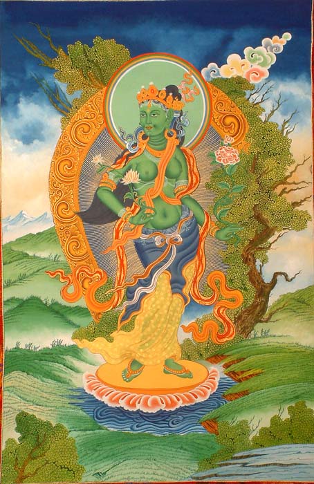 唐卡藏文化艺术品欣赏,精美的西藏唐卡艺术欣赏