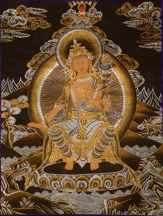 唐卡藏文化艺术品欣赏,精美的西藏唐卡艺术欣赏