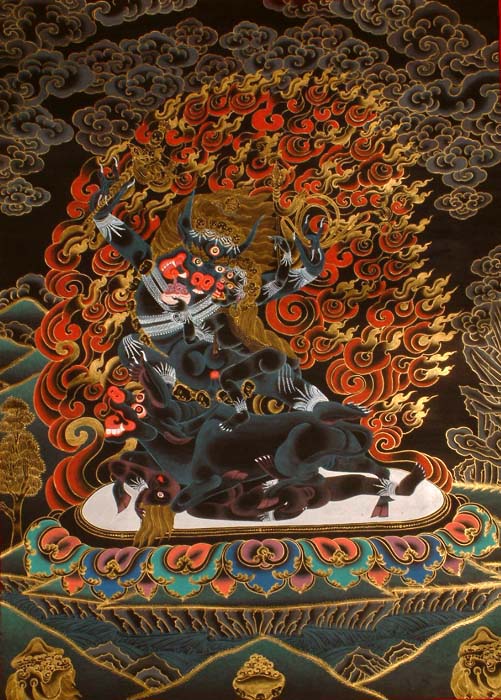 唐卡藏文化艺术品欣赏,精美的西藏唐卡艺术欣赏