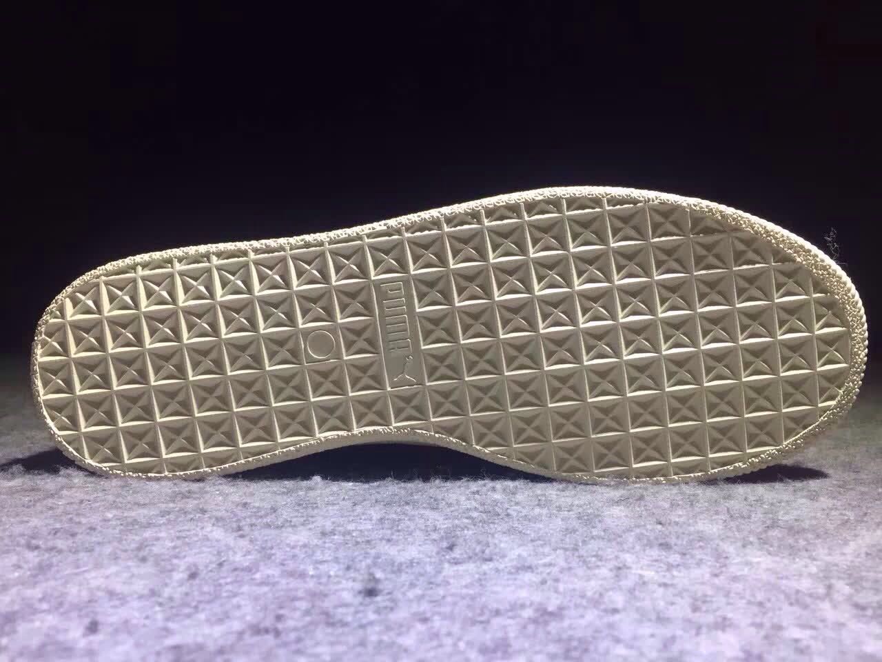 PUMAClyde系列复古板鞋MarineDay深蓝浪花