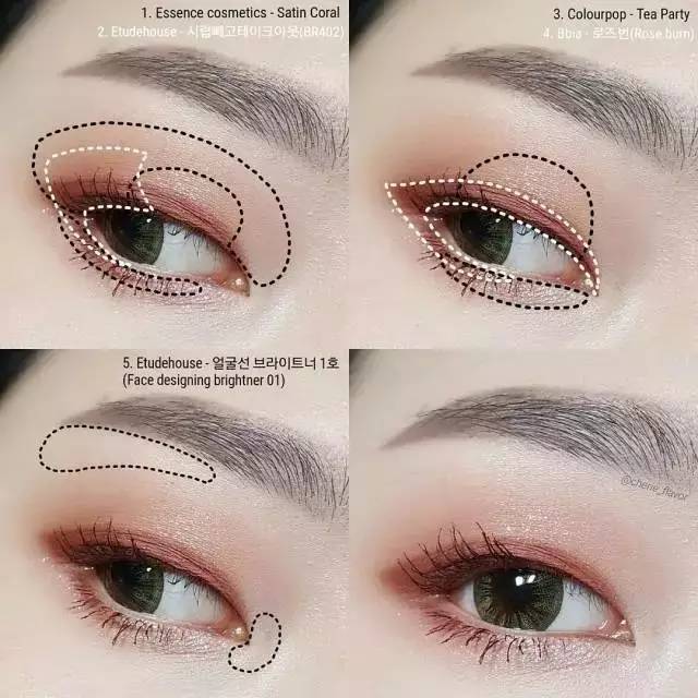 丹凤眼单眼皮内双怎么画眼妆,单眼皮肿眼泡内双截断式眼妆