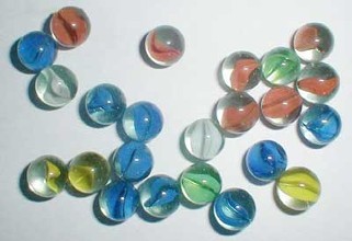 大杂院的童趣之玻璃球万花筒