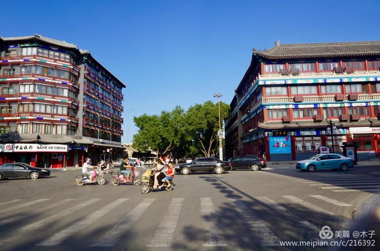 一花一叶总关情,一辆单车游古城,美哉正定!