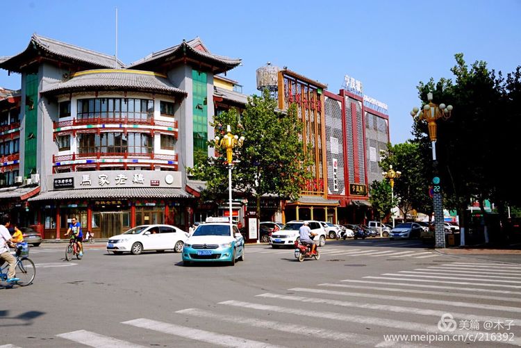 一花一叶总关情,一辆单车游古城,美哉正定!