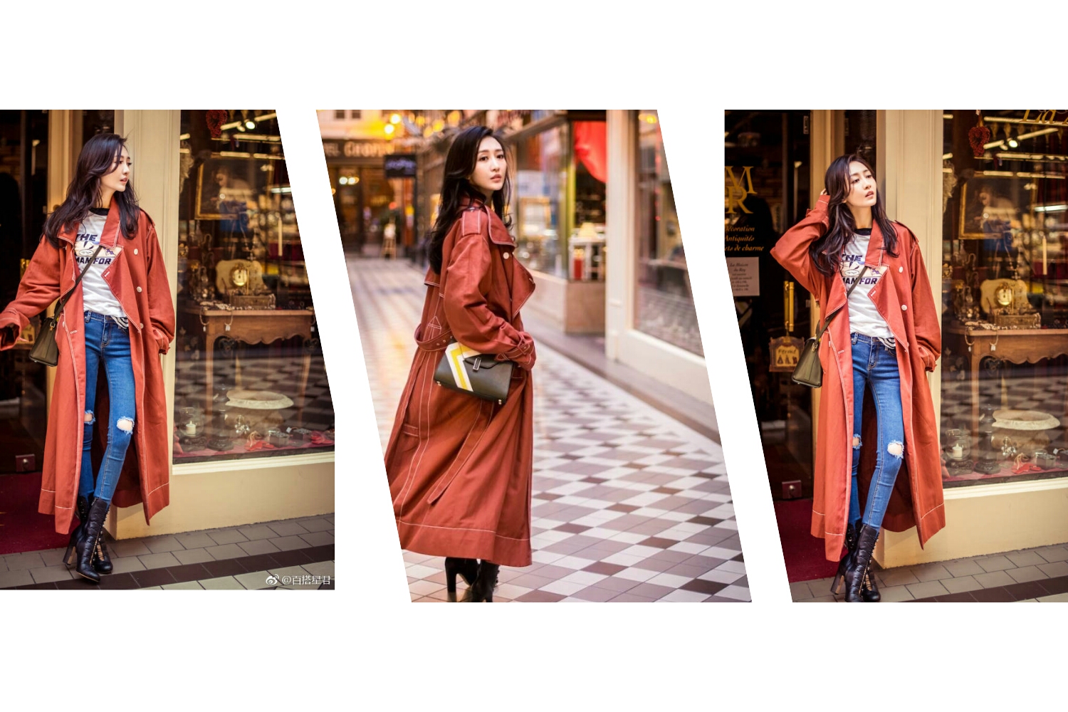 早秋轻熟风穿搭条纹,早秋穿搭酷潮风来袭