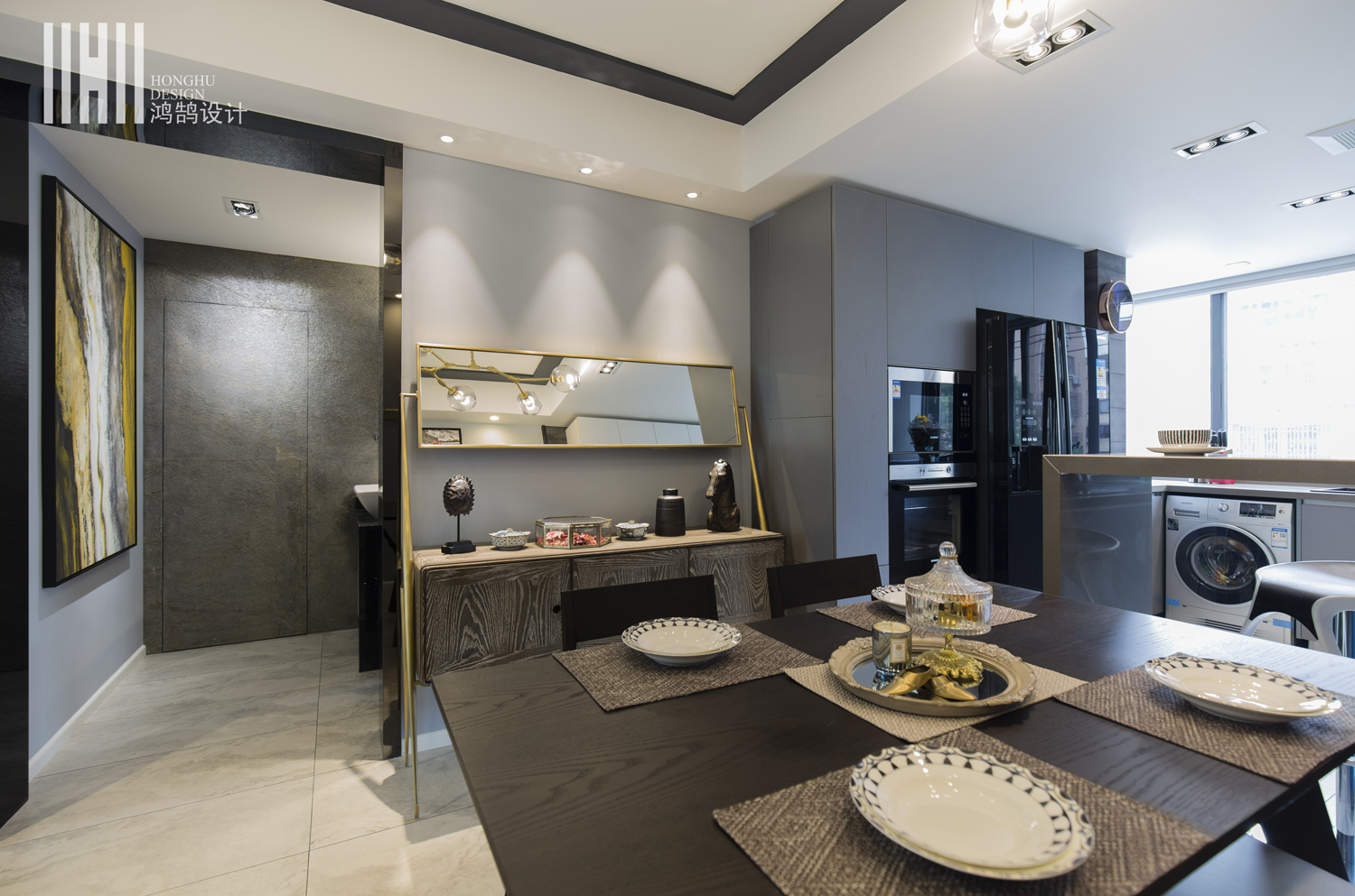 芜湖装修公司鸿鹄设计：这个家和贺函家找的是同一个设计师吧！