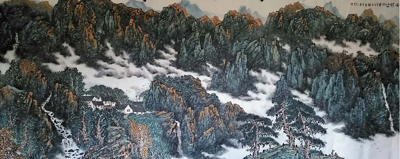 瑞霖的北派情调——山水作品鉴赏