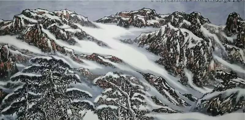 瑞霖的北派情调——山水作品鉴赏