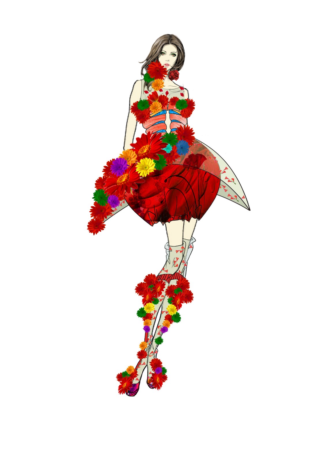 演出服定制声乐老师,设计感演出服