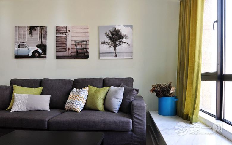 苏州红树湾89平实景，现代两室两厅全包8万，客厅飘窗好风景