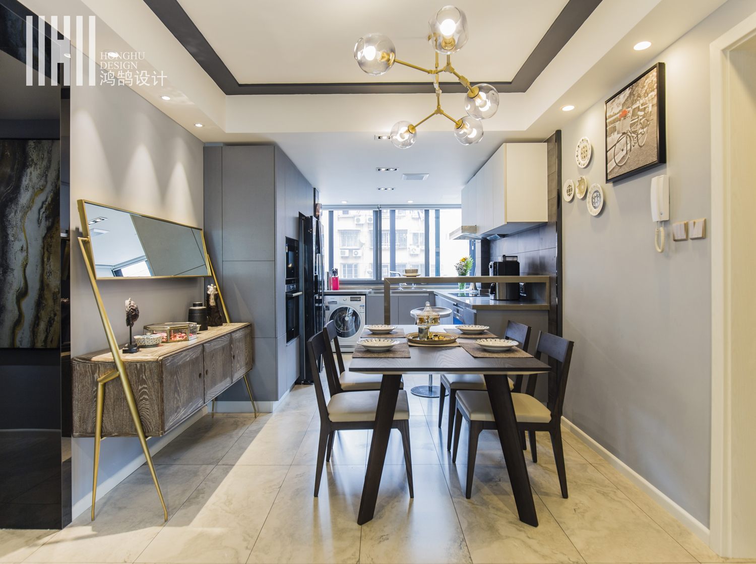 芜湖装修公司鸿鹄设计：这个家和贺函家找的是同一个设计师吧！