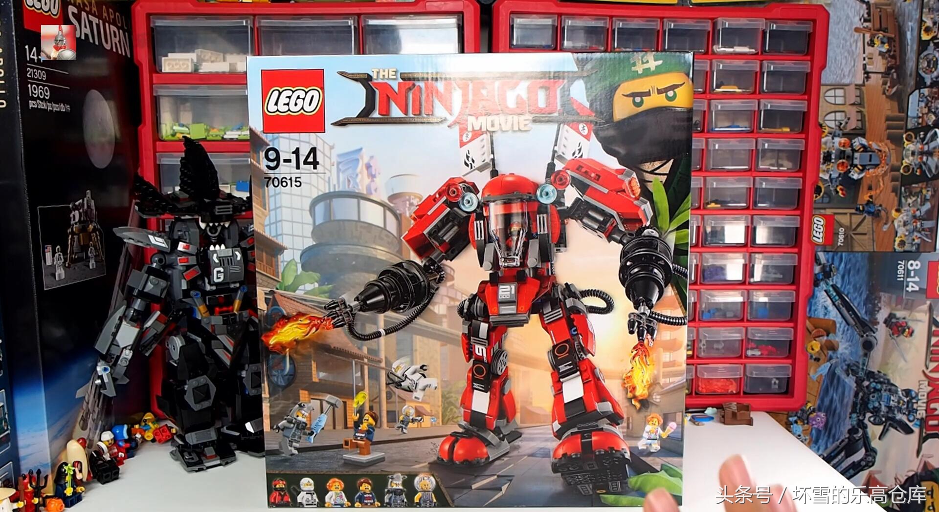 乐高幻影忍者时光机甲巨蛇测评,乐高幻影忍者大电影黑暗霸王机甲