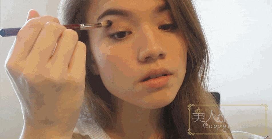 内双肿眼泡怎么不贴双眼皮画眼妆,一个单眼皮一个双眼皮怎么化眼妆