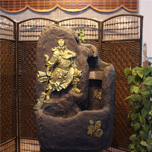 忠义盖世全铜关公关二爷雕塑摆件,关羽关二爷摆件