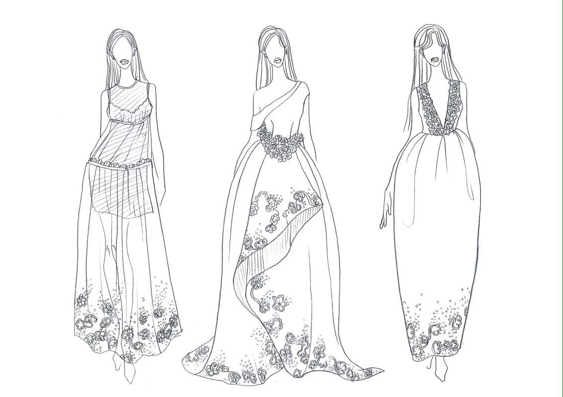 演出服定制声乐老师,设计感演出服