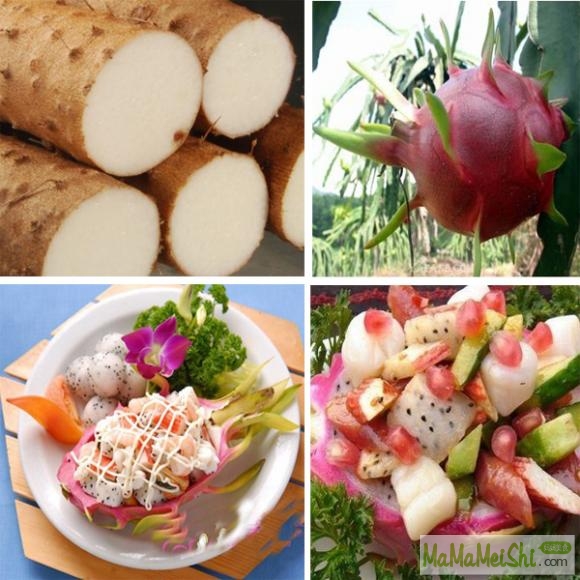 火龙果是天然色素还是花青素,富含花青素水果红心火龙果