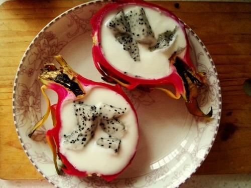 火龙果是天然色素还是花青素,富含花青素水果红心火龙果