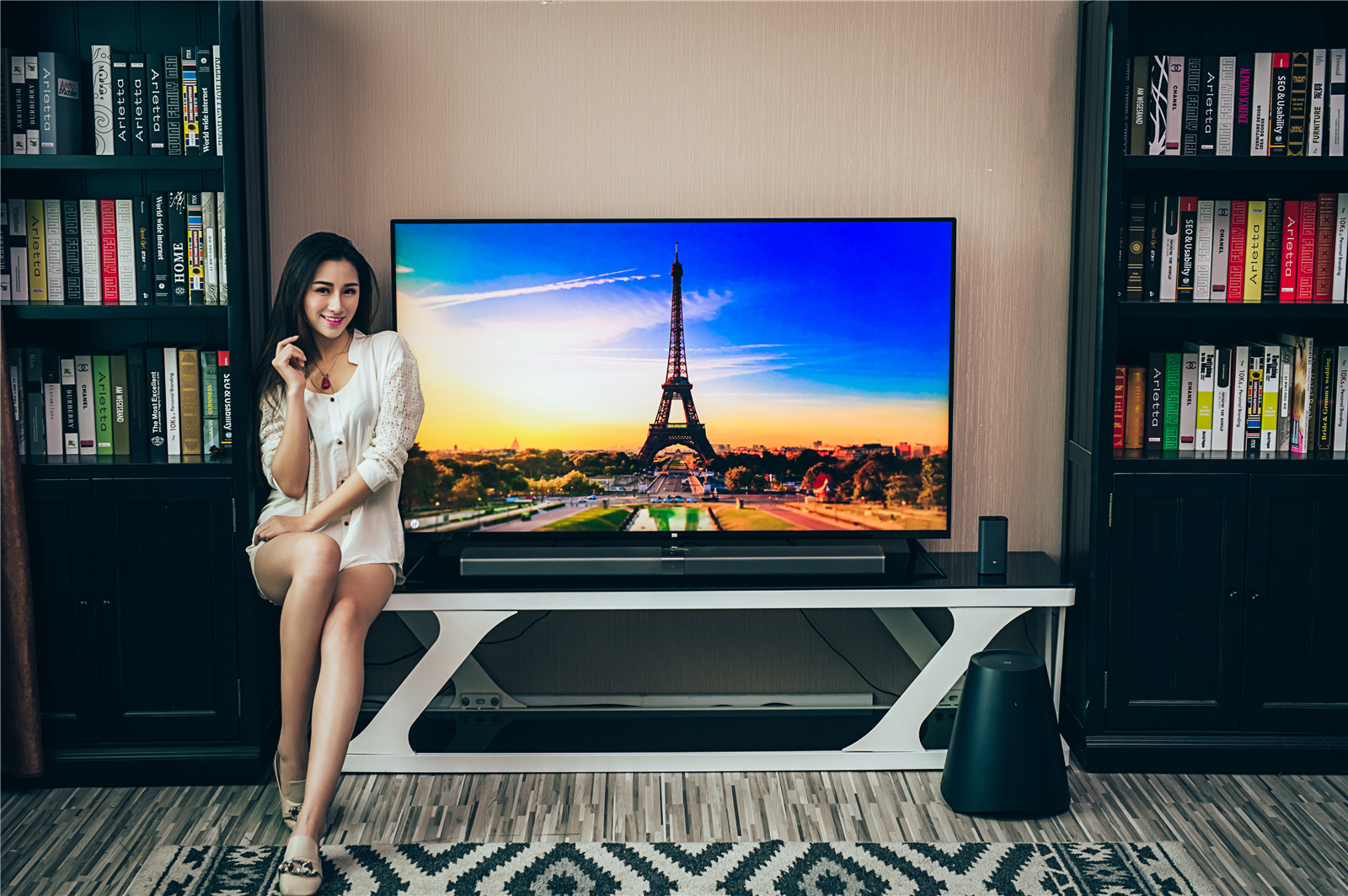 小米电视465寸全面屏旗舰版,小米电视4a