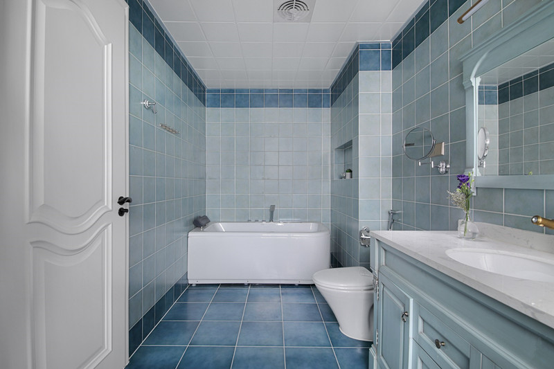 95万打造273平美式四居室，舒适休闲，广州水韵蓝湾装修借鉴