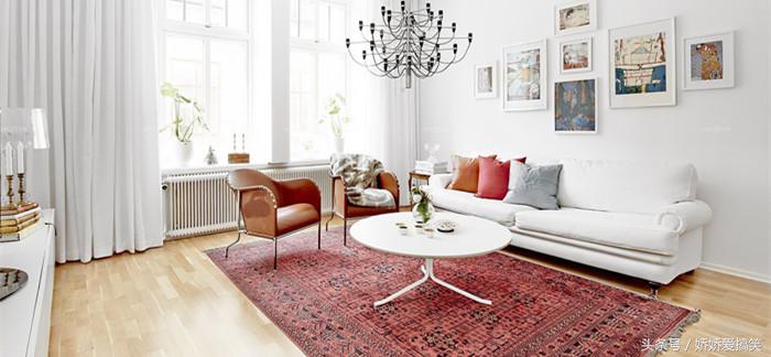 地毯装饰房间,家居地毯风格设计