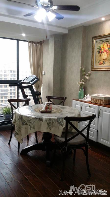 120平美式三房装修,120平3室2厅2卫中式