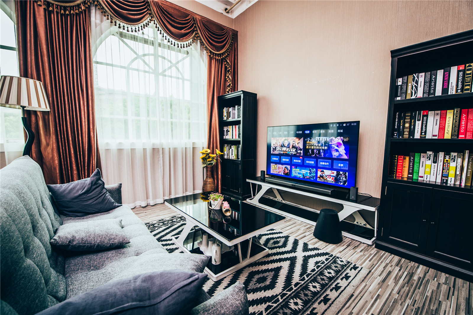 小米电视465寸全面屏旗舰版,小米电视4a