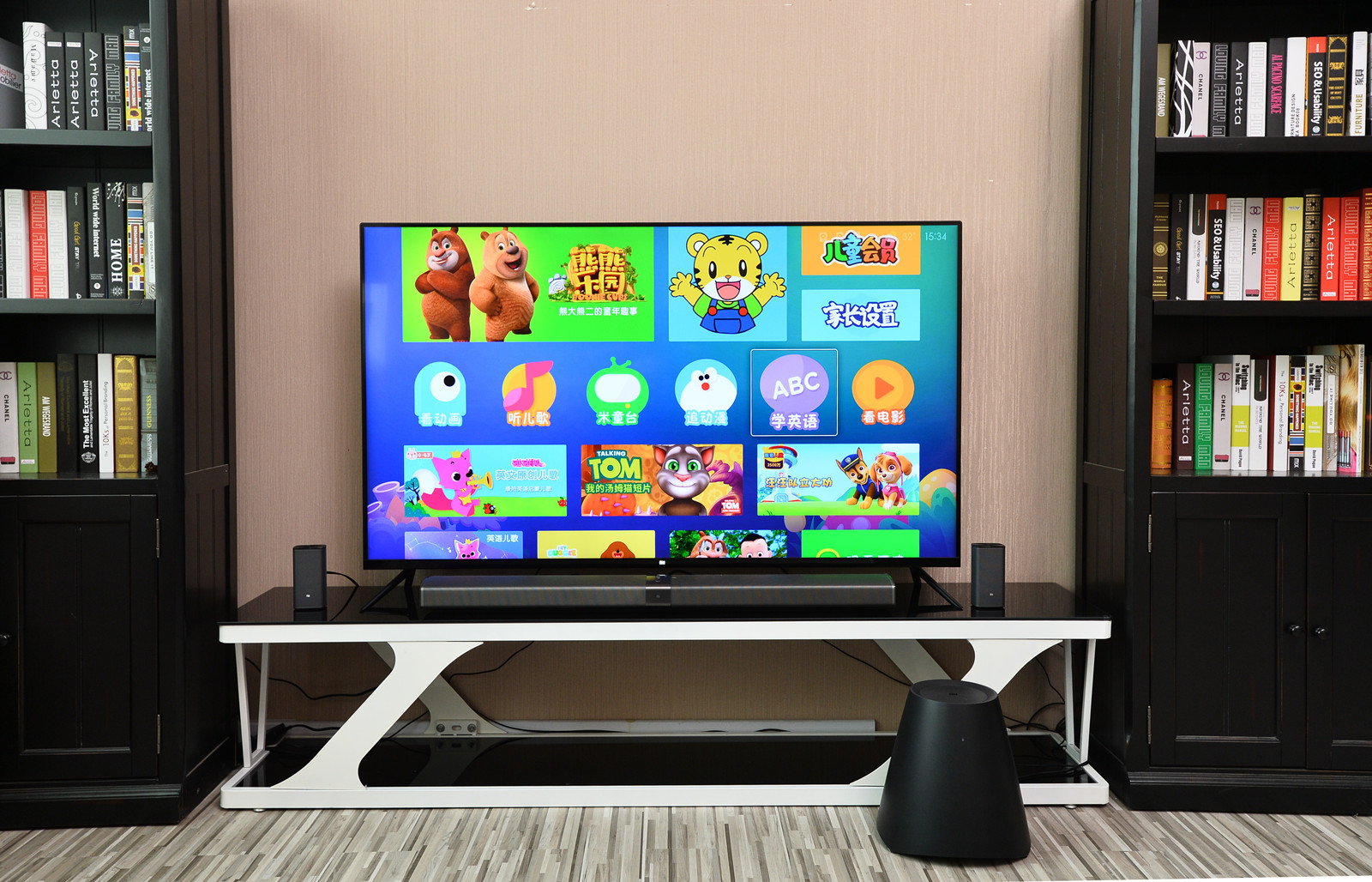 小米电视465寸全面屏旗舰版,小米电视4a