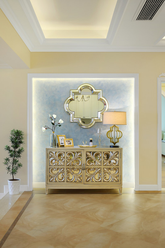 95万打造273平美式四居室，舒适休闲，广州水韵蓝湾装修借鉴