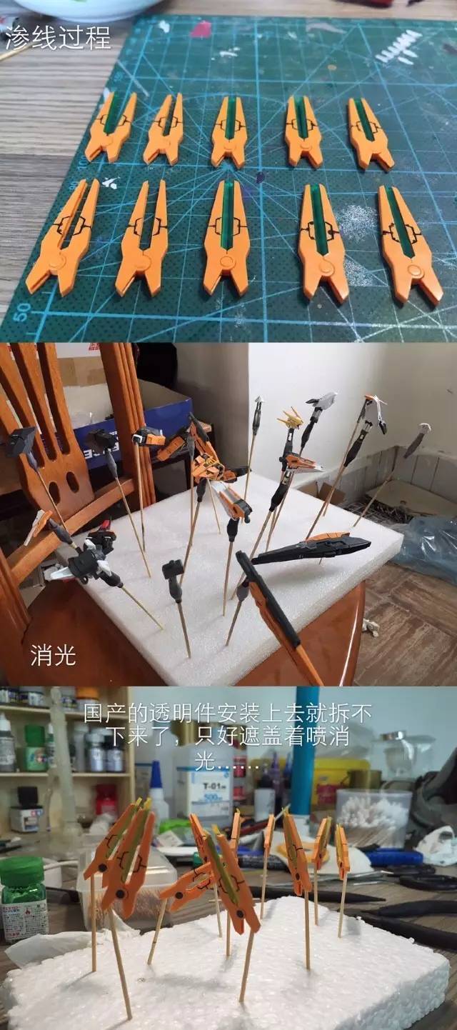 欣赏:高达模型不仅仅是喷涂,素组*党**的胜利,HS妖天使