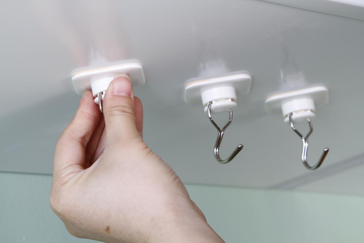 教你一招让粘钩永不掉,快速去粘钩的方法