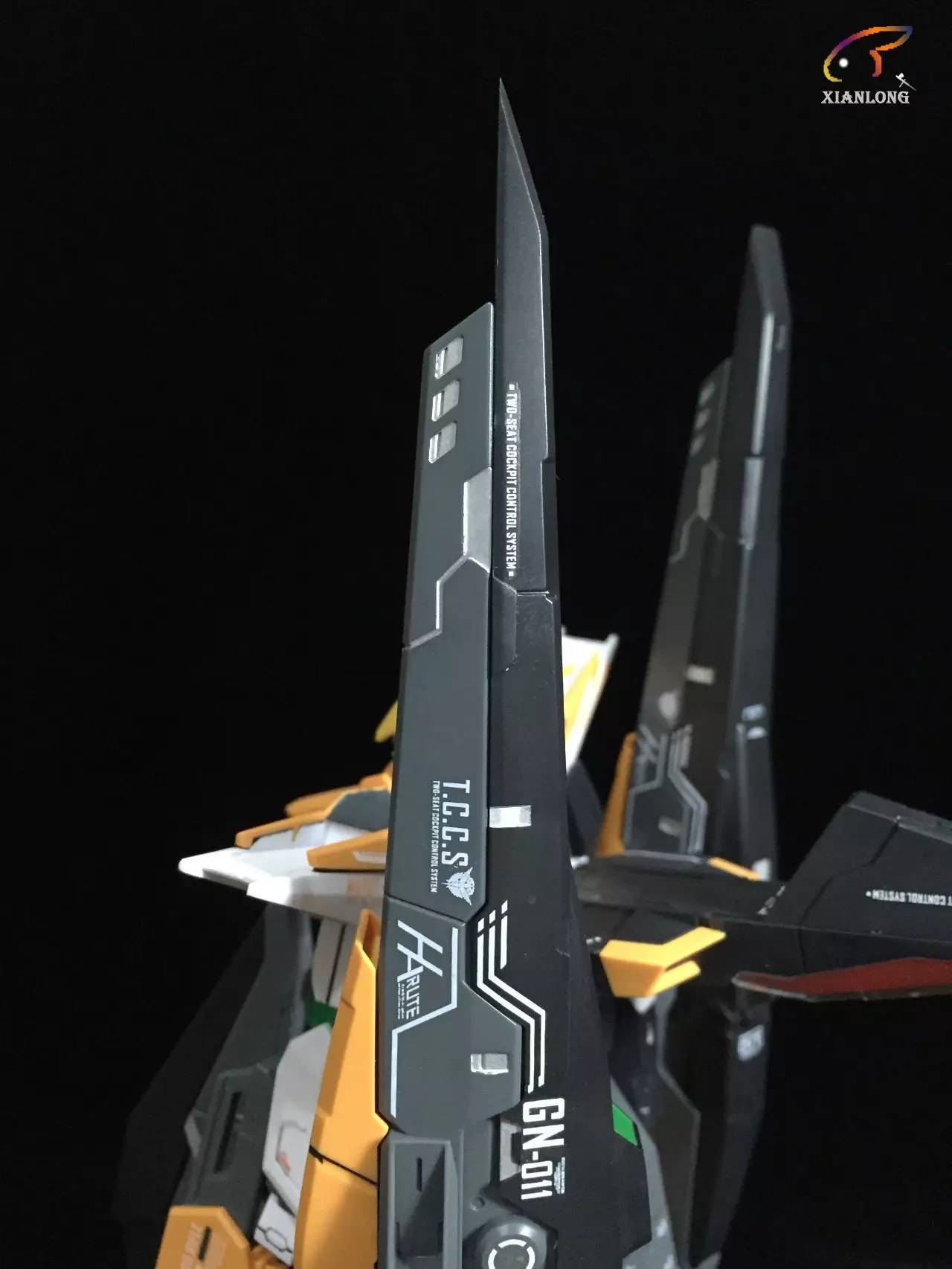 欣赏:高达模型不仅仅是喷涂,素组*党**的胜利,HS妖天使