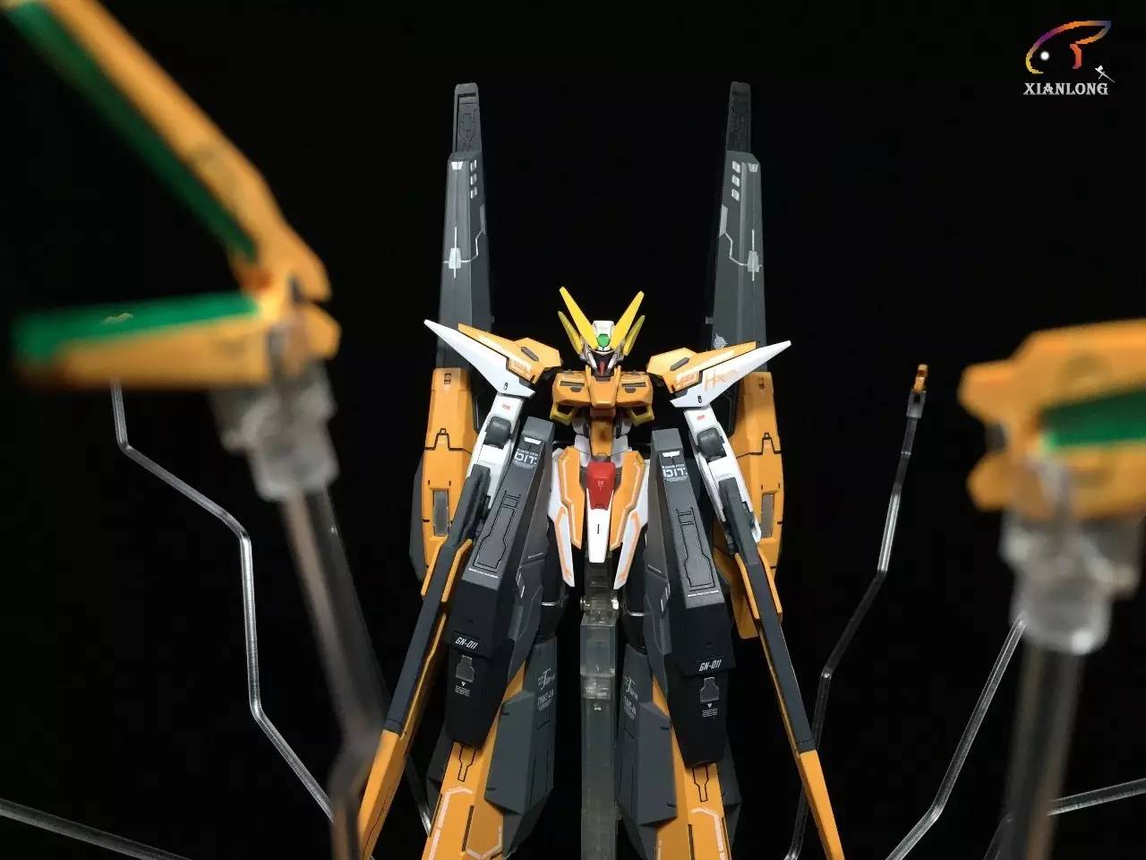 欣赏:高达模型不仅仅是喷涂,素组*党**的胜利,HS妖天使