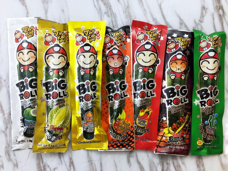 泰国小老板海苔片口味,泰国老板仔海苔怎么样