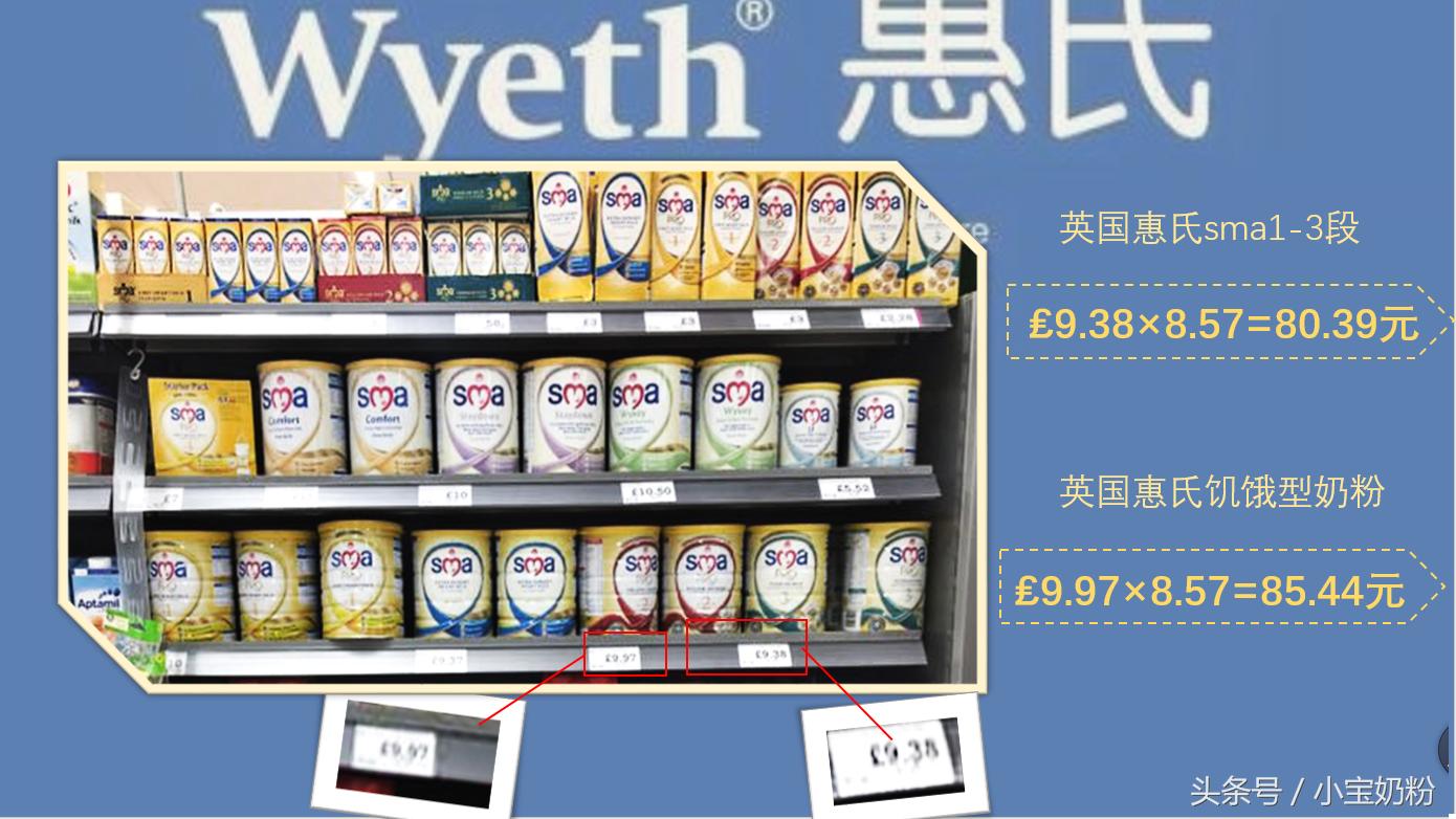 国外奶粉价格一览表,海外奶粉真实价格