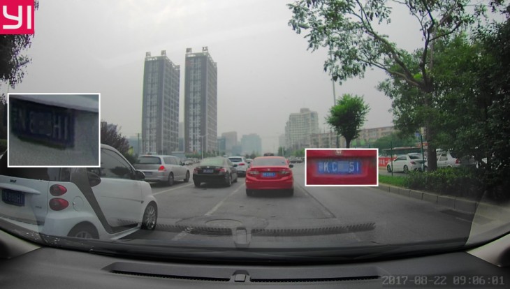 小蚁行车记录仪动力版2代评测,拍得很清楚的行车记录仪