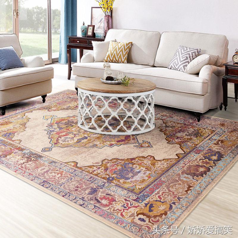 地毯装饰房间,家居地毯风格设计