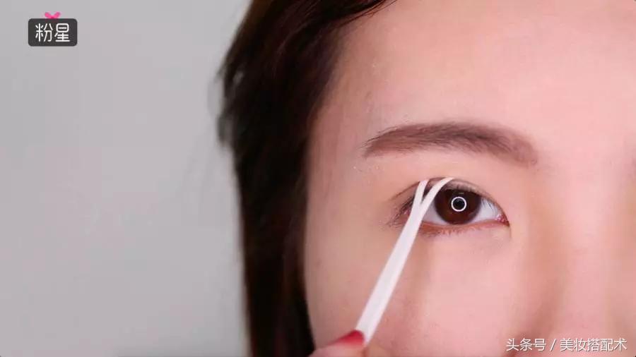 细长双眼皮贴小内双教程,最全双眼皮贴教程