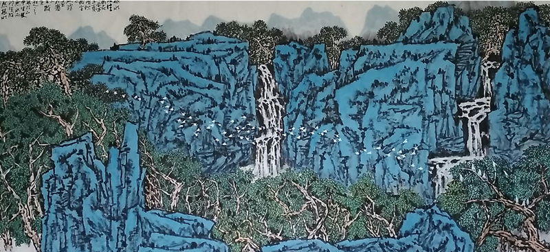 瑞霖的北派情调——山水作品鉴赏