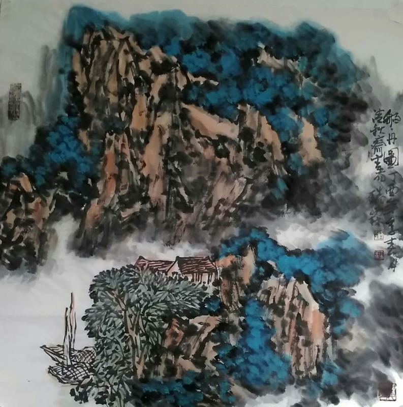 瑞霖的北派情调——山水作品鉴赏