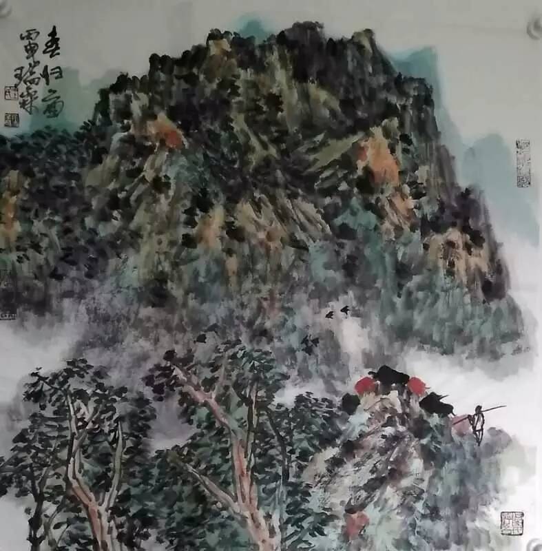 瑞霖的北派情调——山水作品鉴赏