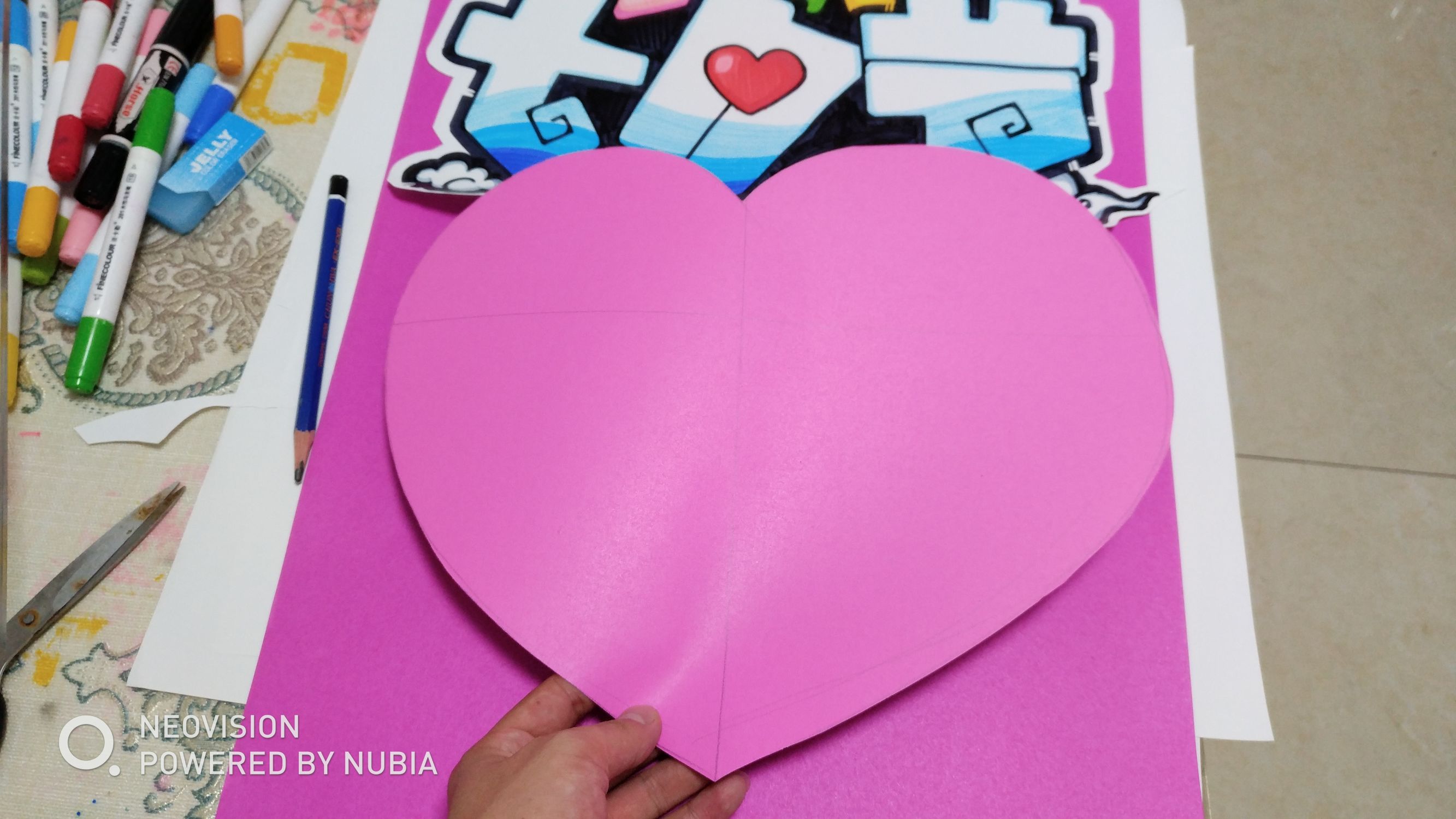 七夕节手绘pop海报,浪漫七夕pop手绘海报