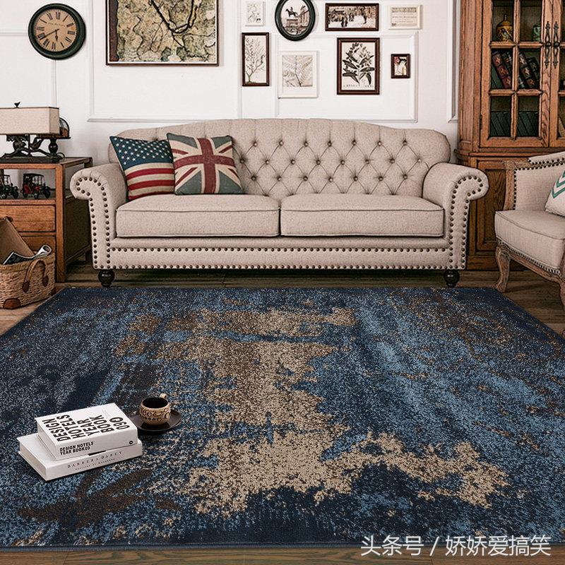 地毯装饰房间,家居地毯风格设计