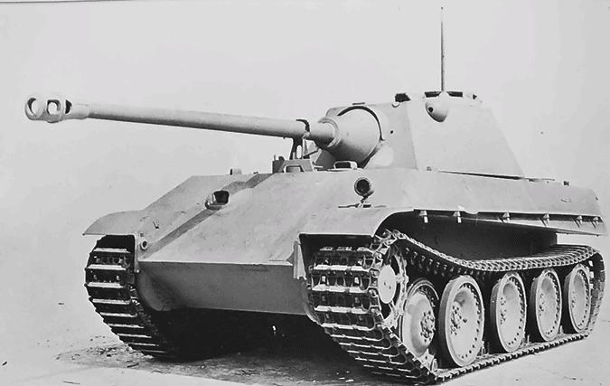 二战德国的黑豹坦克王牌,德国黑豹主战坦克介绍